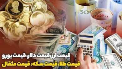 قیمت دلار سکه طلا اقتصاد شهروند