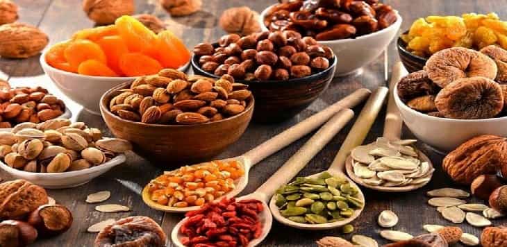 انواع آجیل و خشکبار