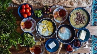 سفره سحری و افطار
