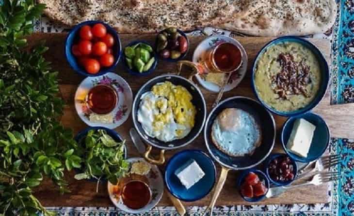 سفره سحری و افطار