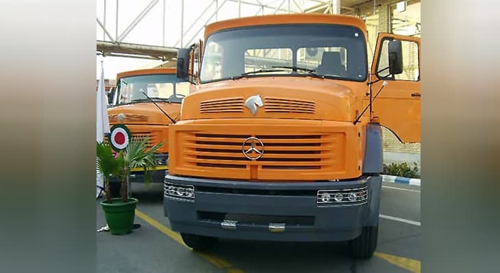 کامیون های دماغ نارنجی