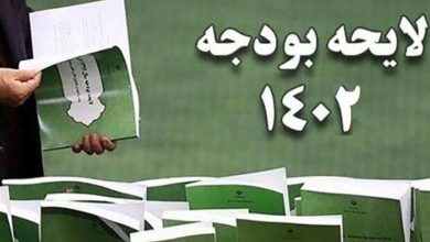 لایحه بودجه 1402