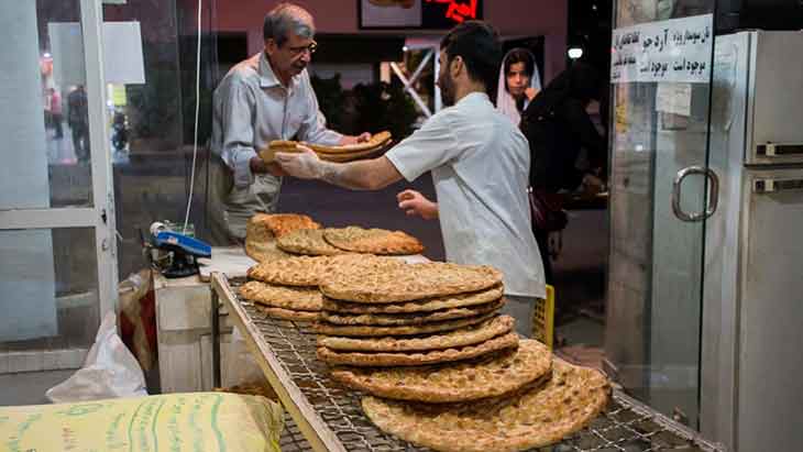 نان نانوایی